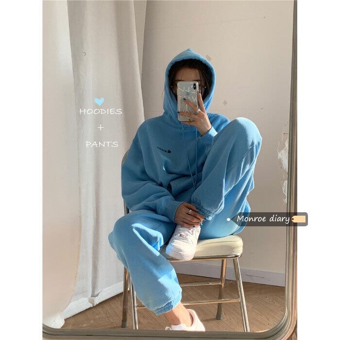 スプリングスタイルルーズ薄手セーター パンツ 春物 モンロー46784709465