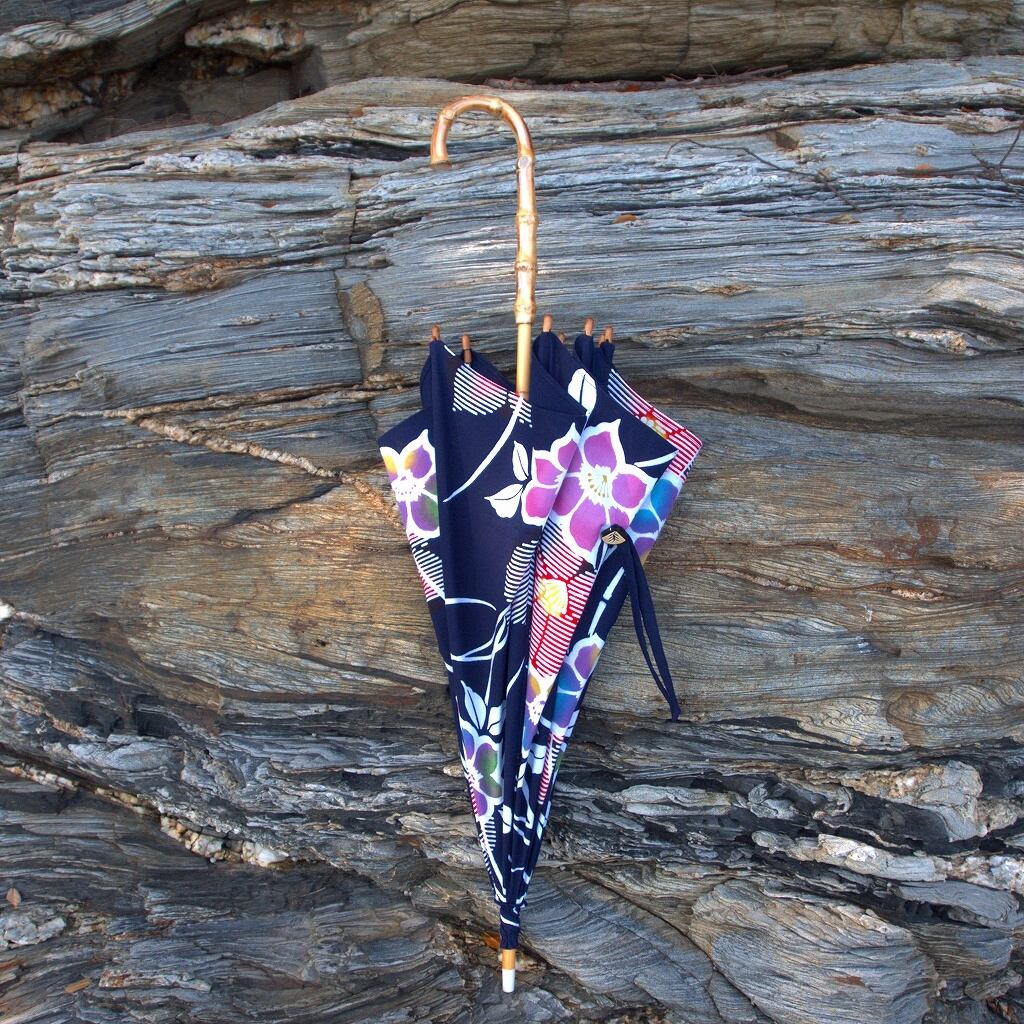 着物リメイク日傘*花柄の浴衣反物から作った日傘, Kimono 着物リメイク日傘*花柄の浴衣反物から作った日傘, Kimono