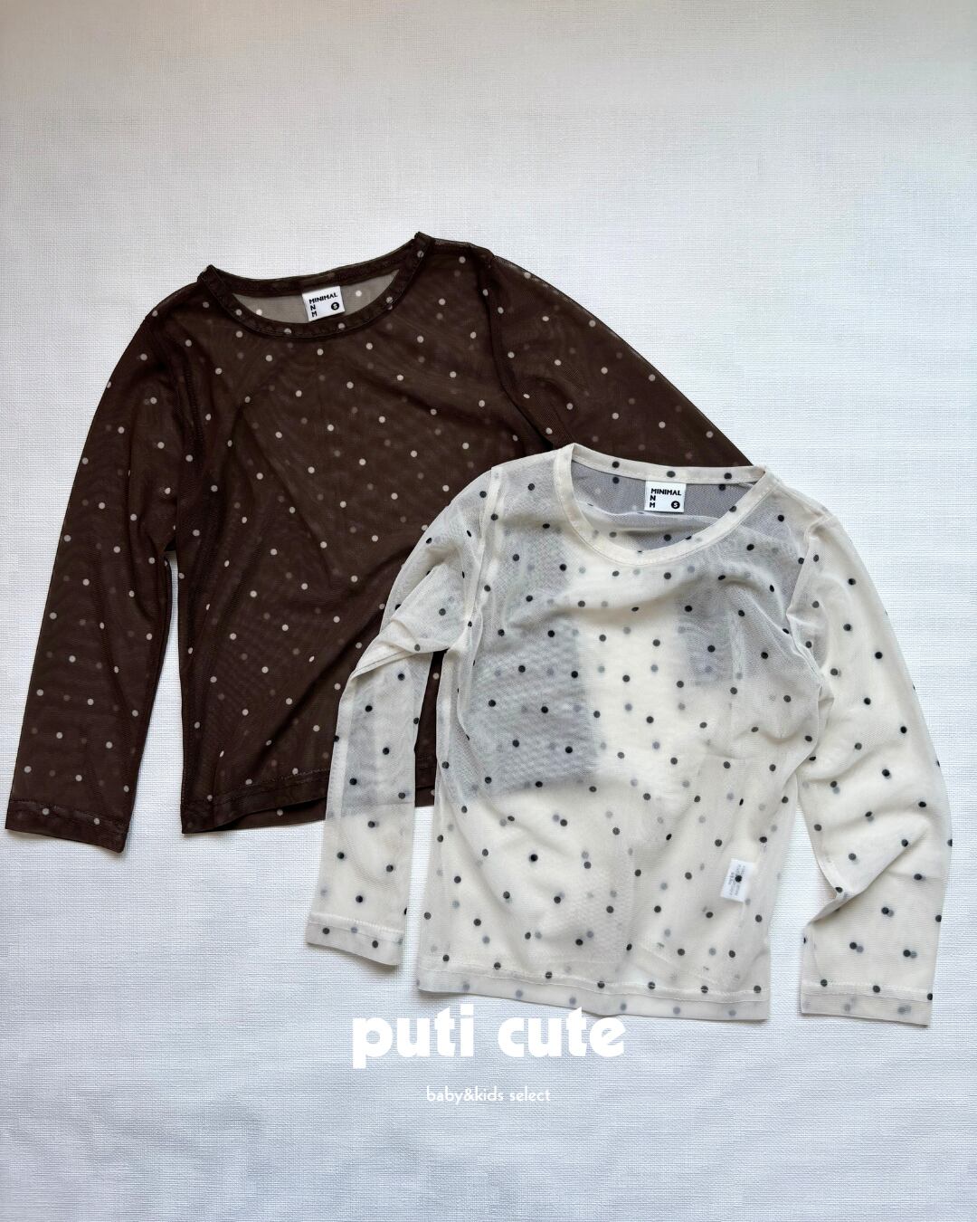 90-100 ꒰ 即納 ꒱ Mesh dot T / MINIMAL ⸝⋆