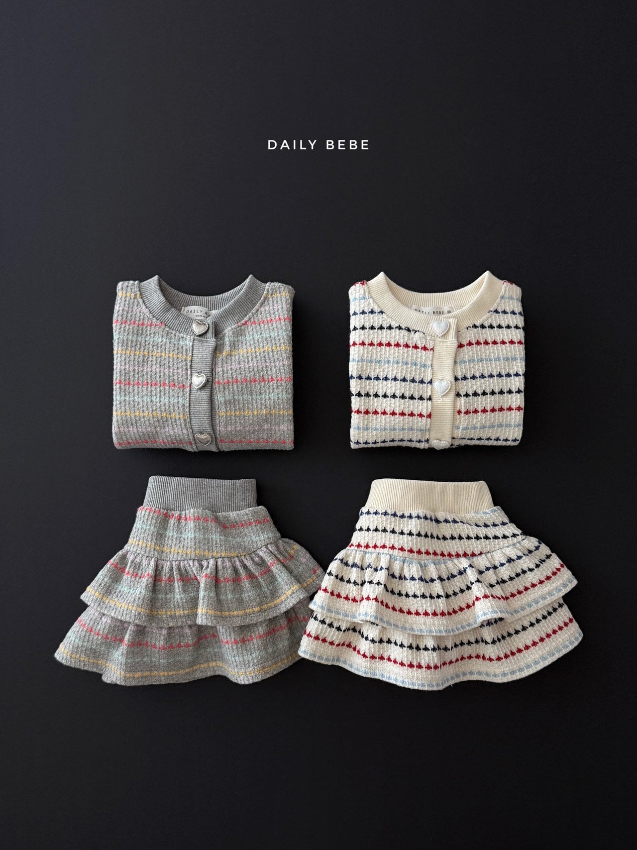 cotton candy set【DAILYBEBE】※10月中旬発送予定