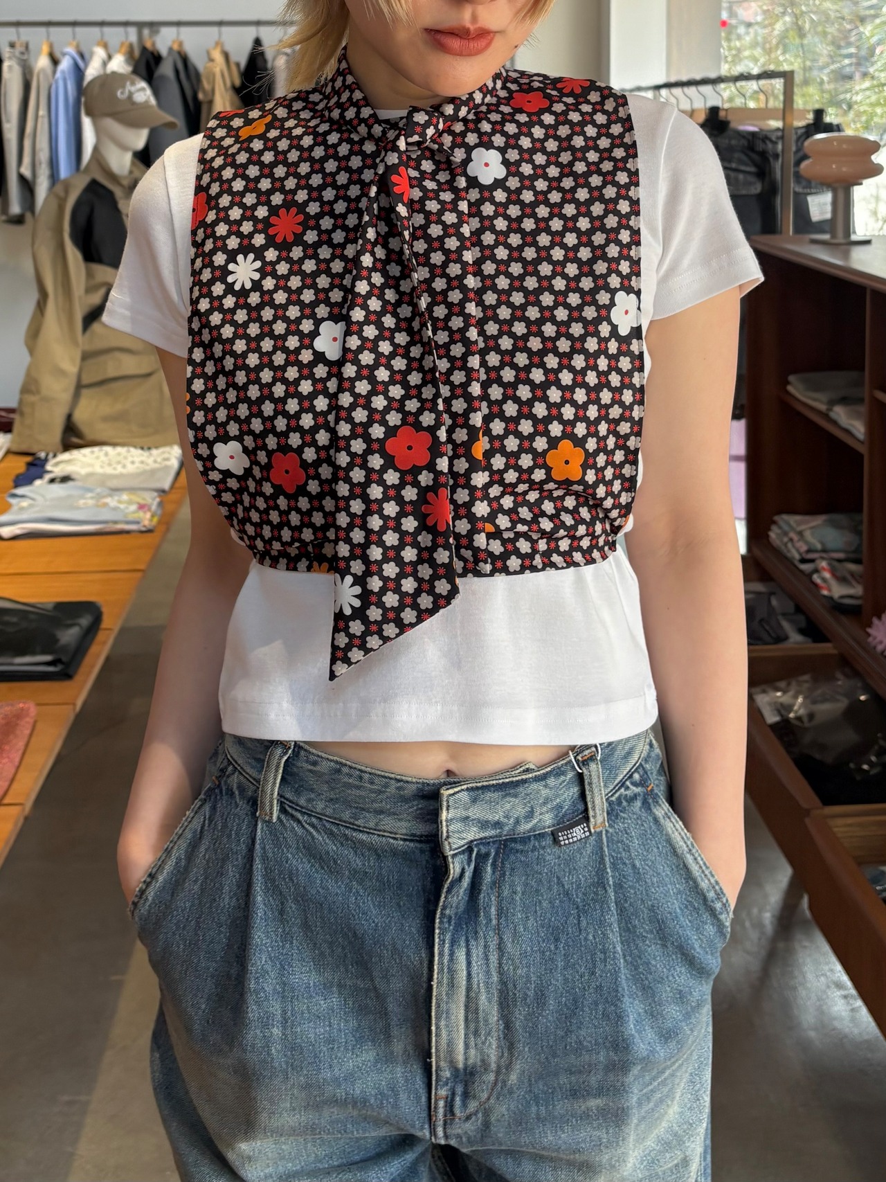 【26SS】MM6 エムエムシックス / ドット柄ベスト / VEST - 2