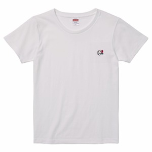 COMRADE BIGCシンプル　レディースTシャツ【ホワイト】