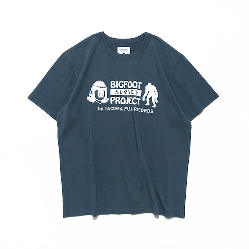 TACOMA FUJI RECORDS BIGFOOT SURVEY PROJECT LOGO  designed by Jerry UKAI NAVY