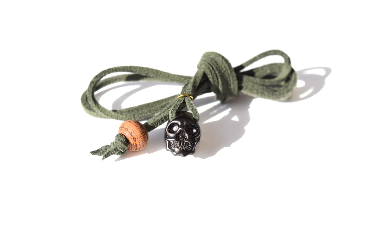 Tibetan skull pendant Top