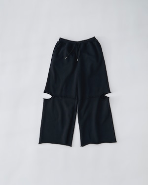 Slit Sweat Pants(BLACK)