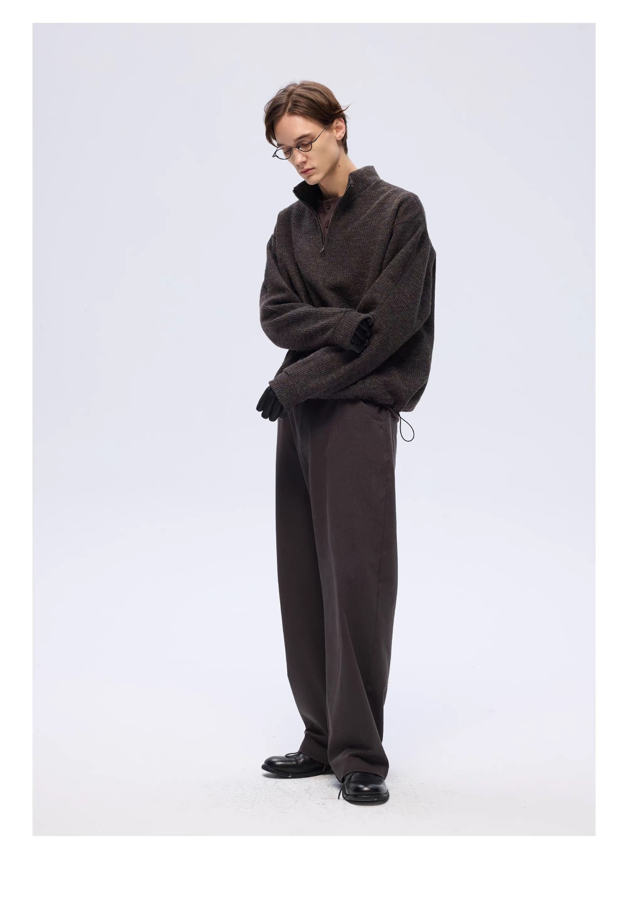 DECESOLO 26SS テーパードクリーンフィットトラウザー