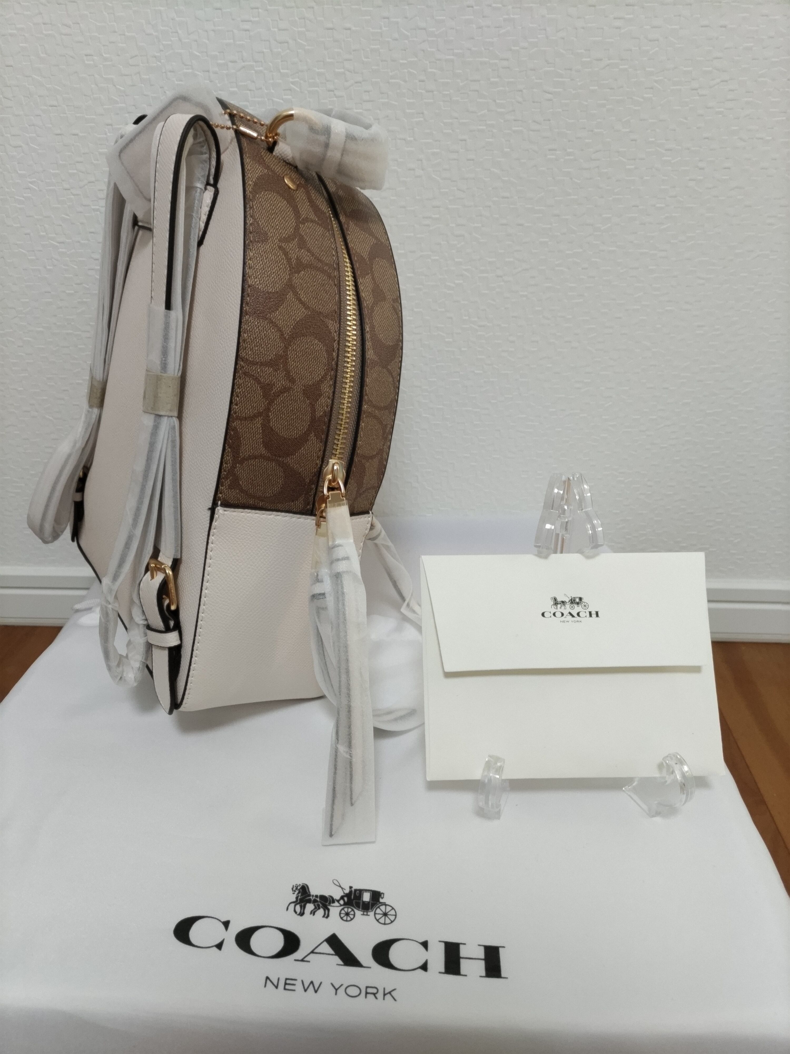 COACH コーチ リュック ライトカーキ F76622 リュックサック