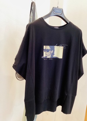 【晩夏10%OFF】前スリットドルマンスリーブカット