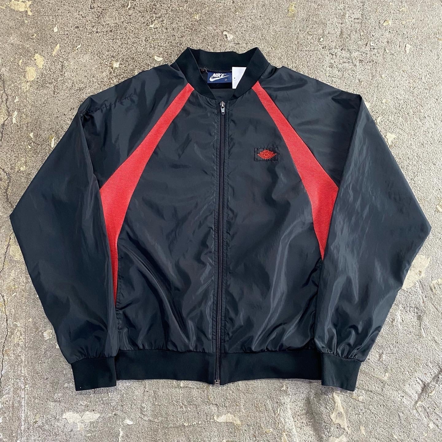 【美品】NIKE jordan brand nylon zip(XXL)