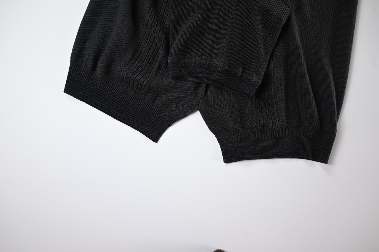 YASHIKI / Ryokufu Henley Knit