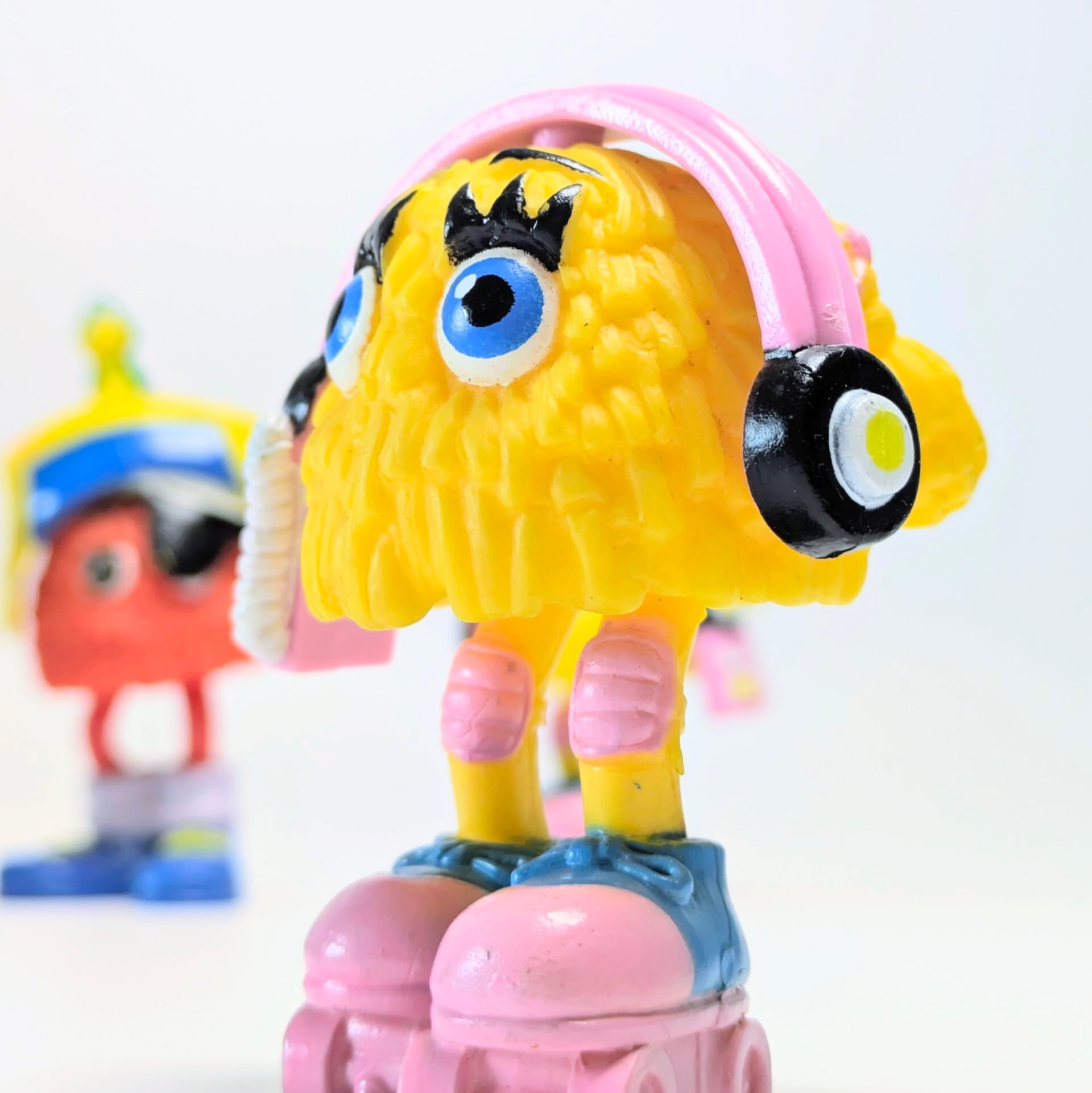 ☆VINTAGE 1989☆【 McDonald's / マクドナルド 】1989 McDonald's Happy Meal Toy "Funny Fry Friends" 『 Rollin' Rocker(ローラースケート) 』Happy Meal Toy / ミールトイ / フライキッズ / フライガイ / フライガール 〚アメリカン雑貨 アメトイ〛
