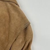 本革 URBAN RESEARCH アーバンリサーチ 羊革 ヌバック スエード ダブル ライダースジャケット 40/ベージュ系 レディース