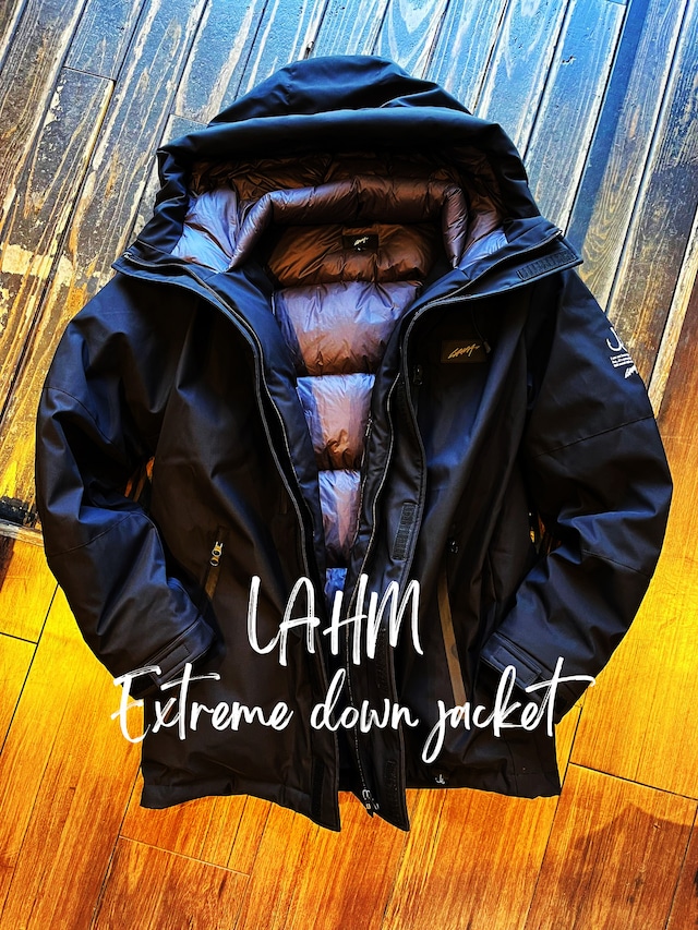 【残りわずかです。】【送料無料】【数量限定】【2023-2024NEW】LAHM extreme down jacket / LAHM エクストリーム ダウンジャケット