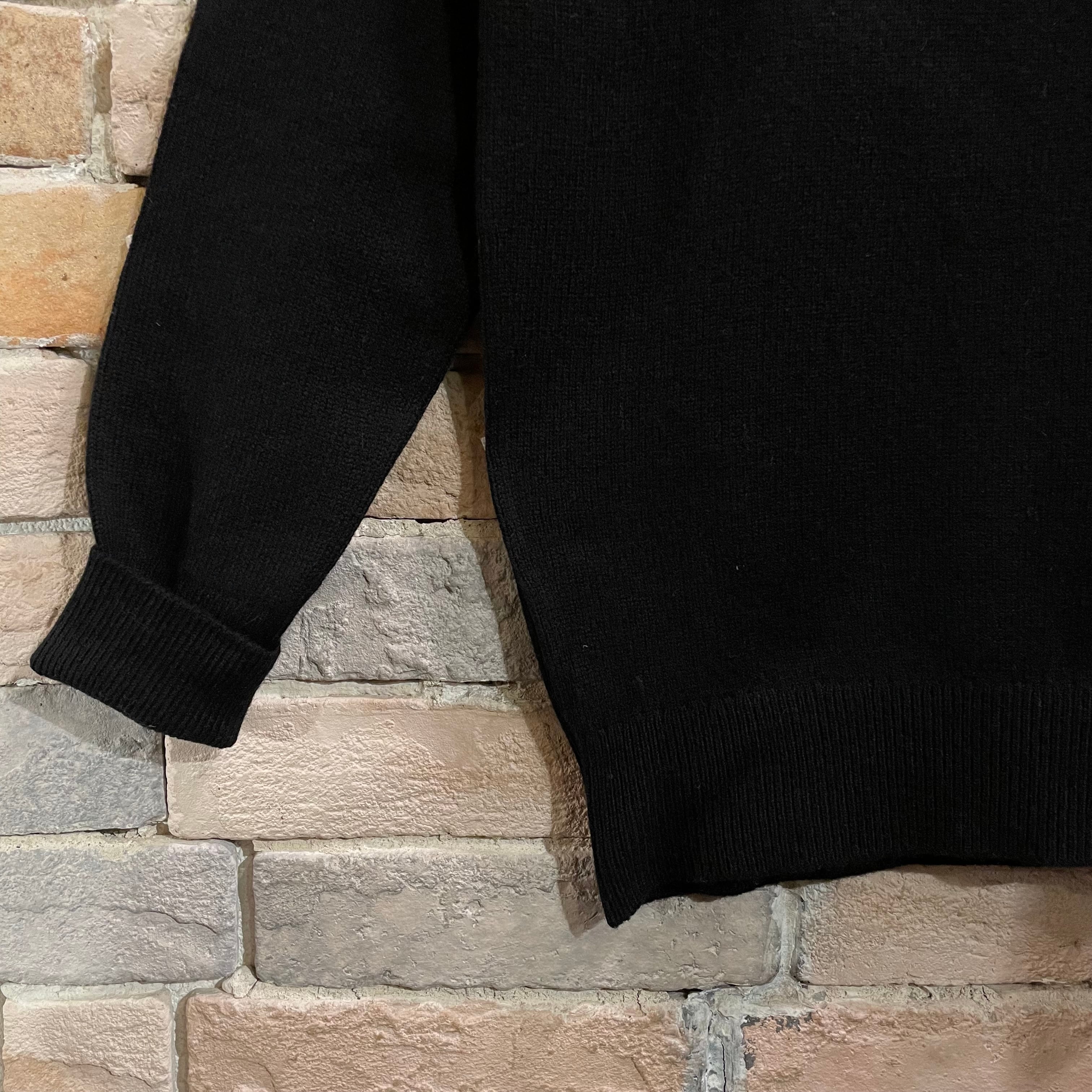 Ballantyne デッドストック black スコットランド製 タートルネック