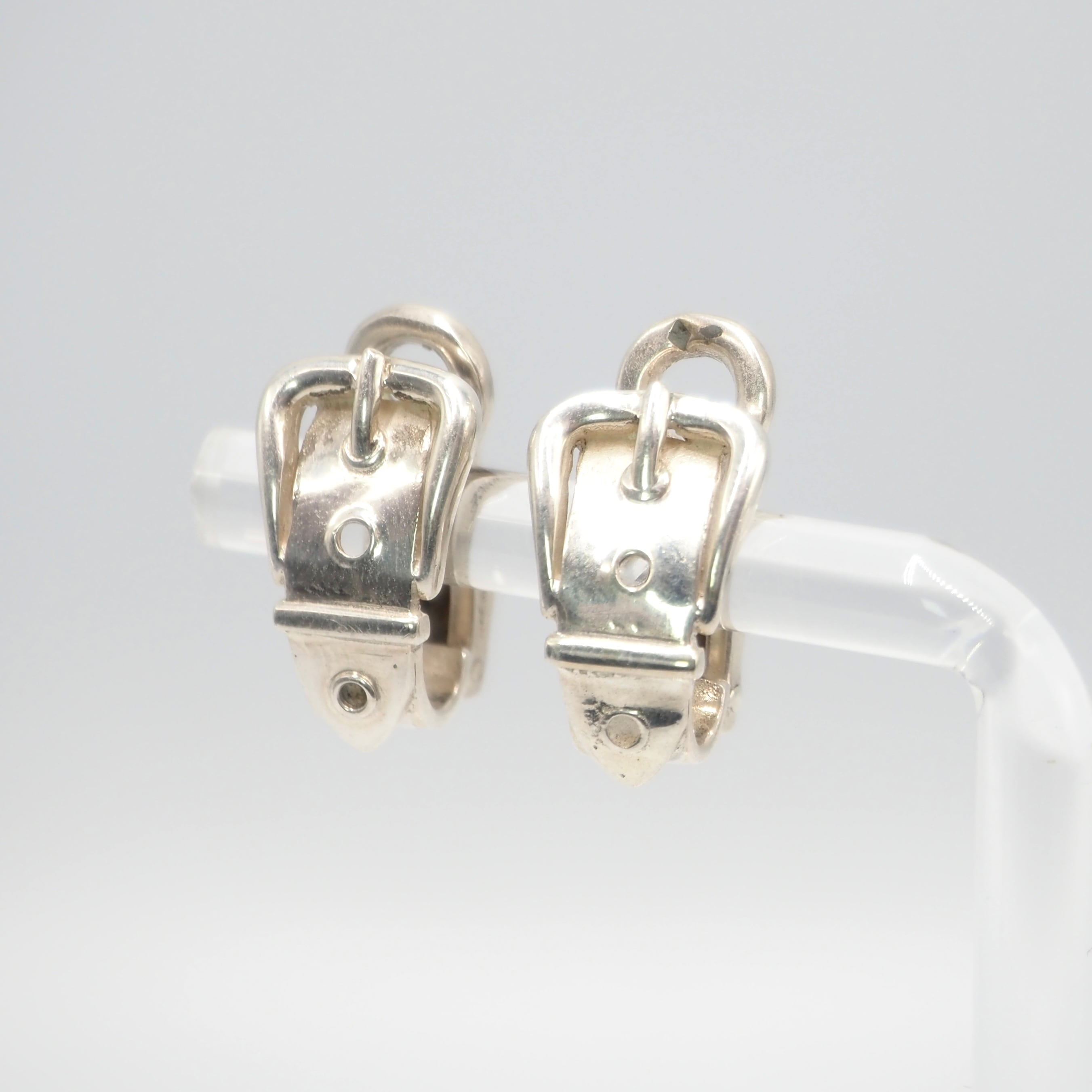 HERMES ブックルセリエ イヤリング シルバー925 エルメス