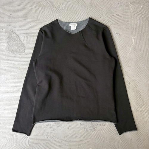 DRIES VAN NOTEN / Cut-off design long sleeve shirt