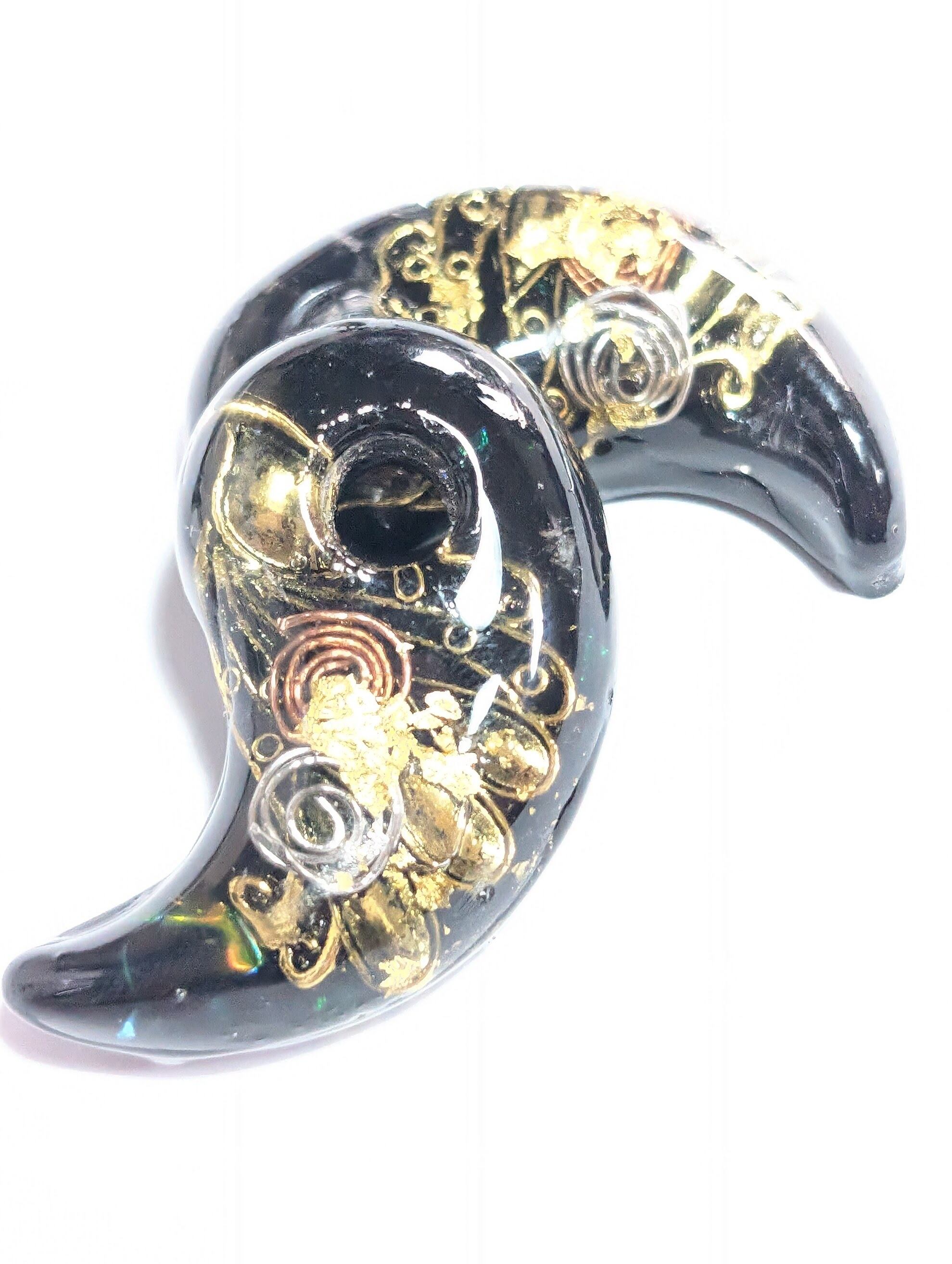 古代龍神 陰陽統合勾玉オルゴナイト （青龍） | samel444masaのショップ