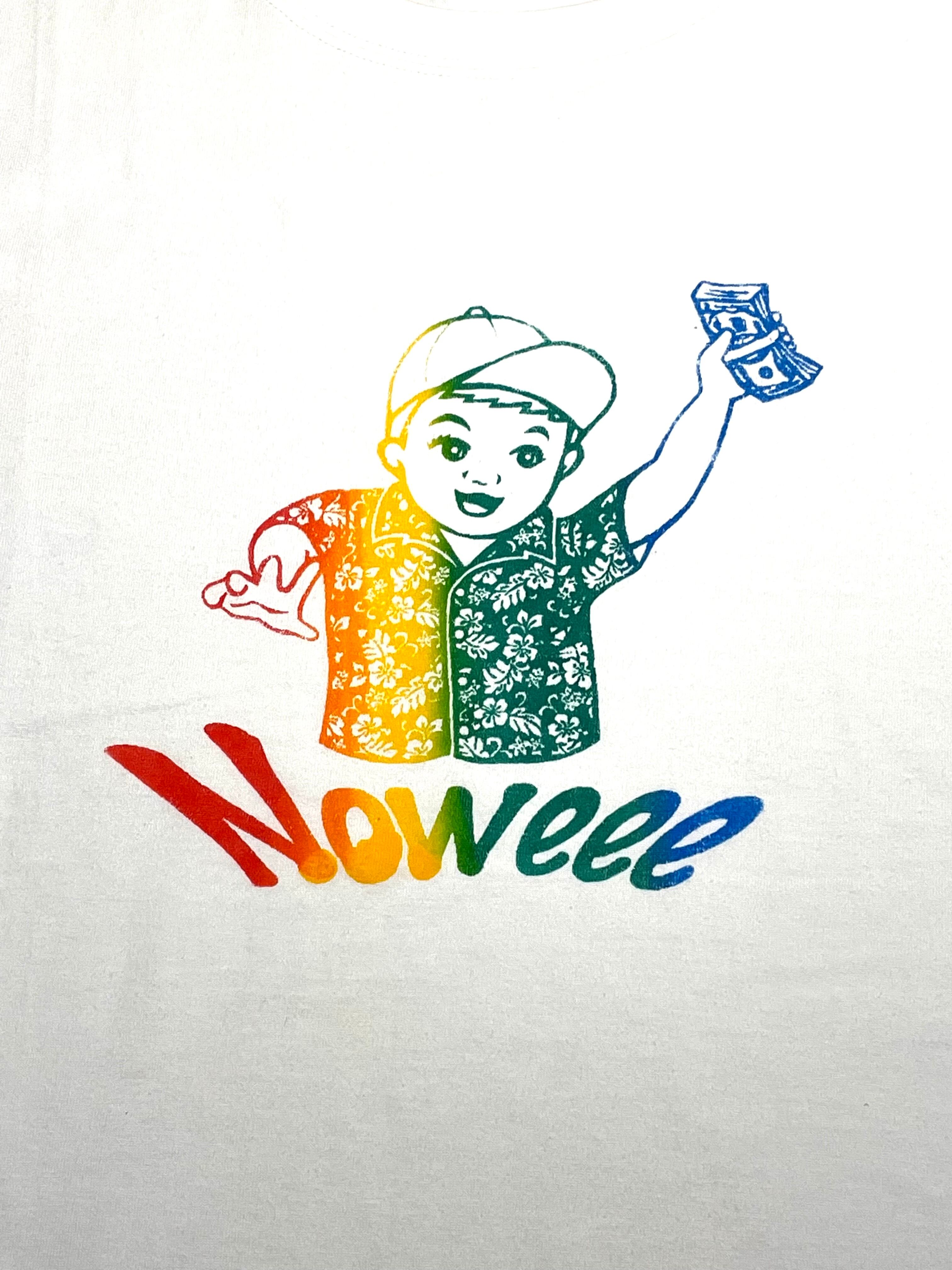 Tシャツ 〜Noweeeロゴ③〜 【ホワイト】 オリジナル