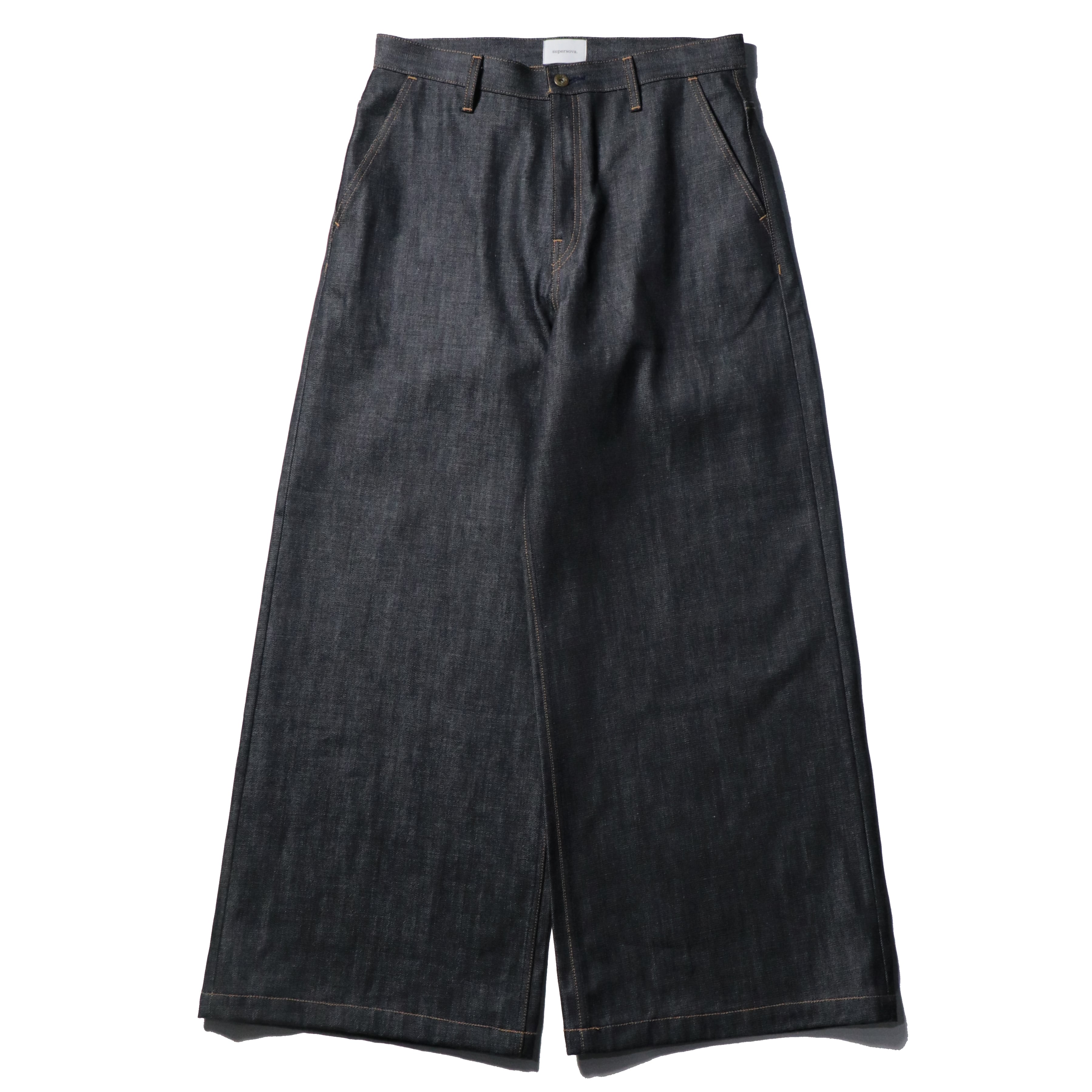 再入荷】superNova. Baggy jeans - Rigid denim / Indigo | novastore