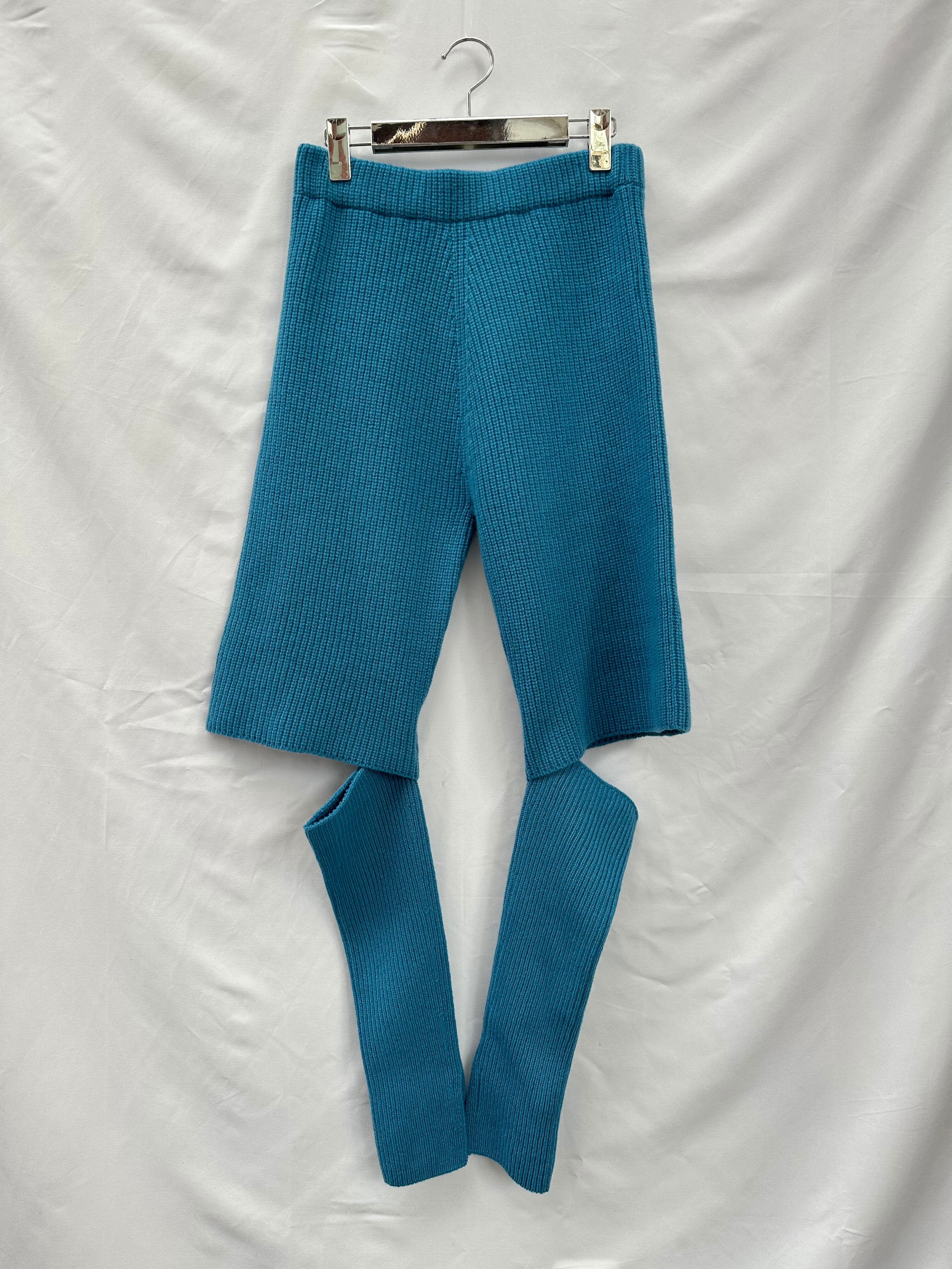 新品　FUMIE=TANAKA / Giza knit pants FUMIE=TANAKA slit rib knit pants | AAR