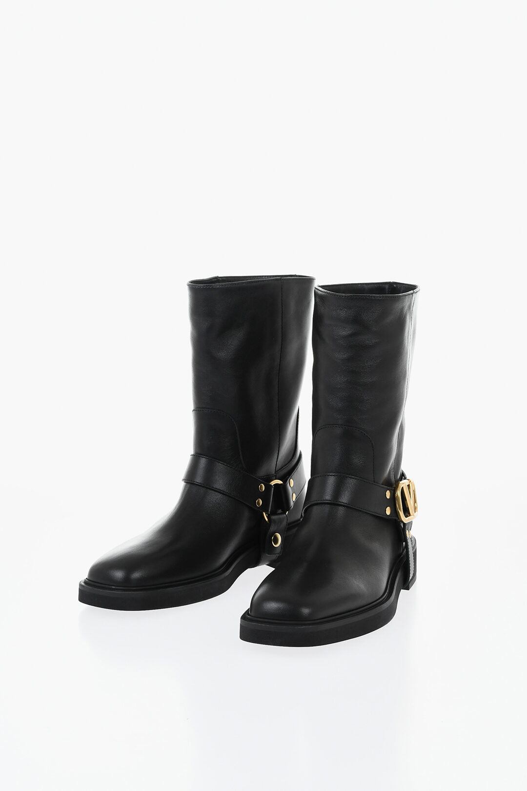 VALENTINO ブーツ レザー・カーフレザー