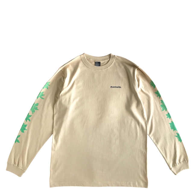 Mountains Original Long sleeve Tshirt  /  Monpa /  Sand beige