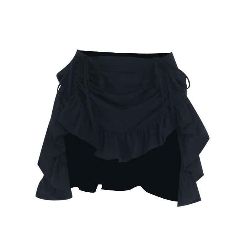 Frill mini skirt r0198
