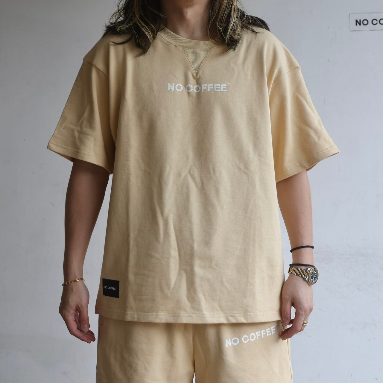 NO COFFEE ミニ裏毛 S/S Tシャツ | NO COFFEE