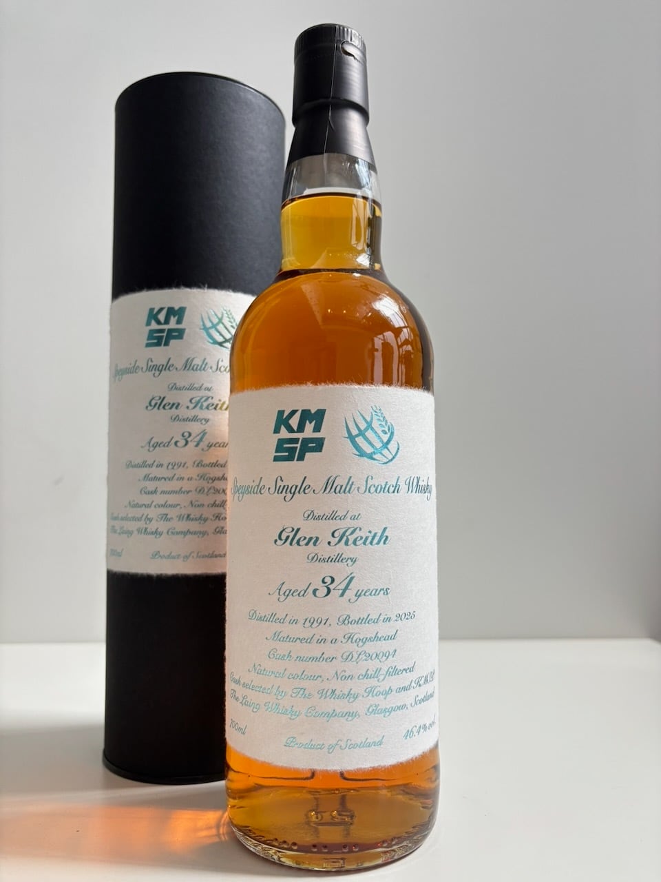 グレンキース 1991/2025 34年 ホグスヘッド#DL20094 46.4% 700ml