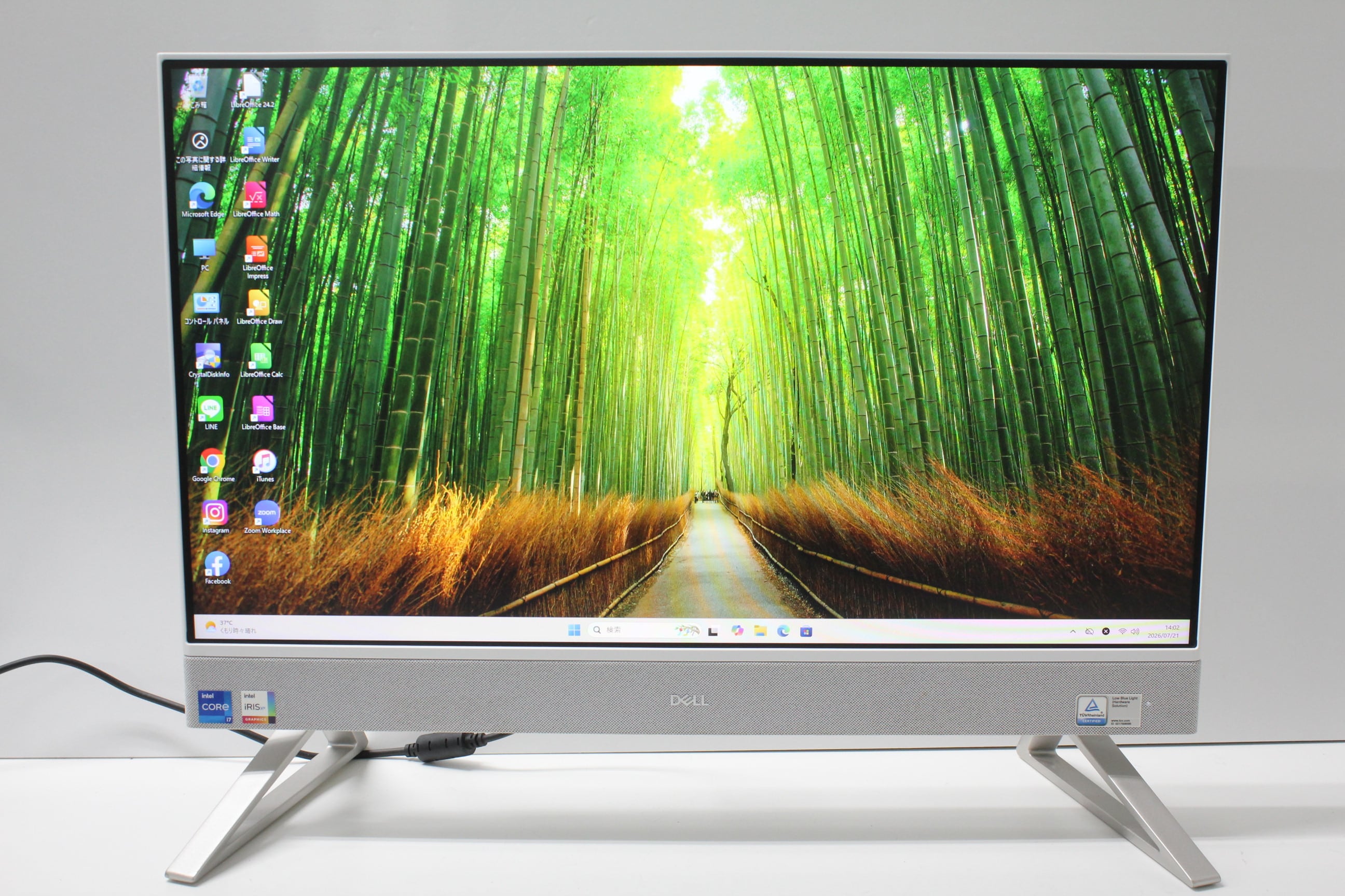 【中古一体型デスクトップPC】Dell〈Inspiron 24 5420 オールインワン〉SSD512GB/メモリ16GB 中古一体型デスクトップPC】Dell〈Inspiron 24 5420 オールインワン