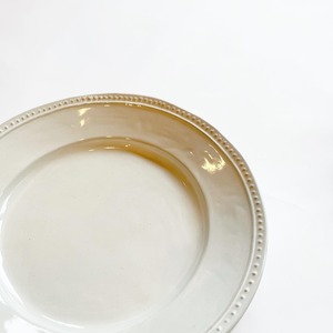 ラレーヌ　プレート皿  S（ホワイト）