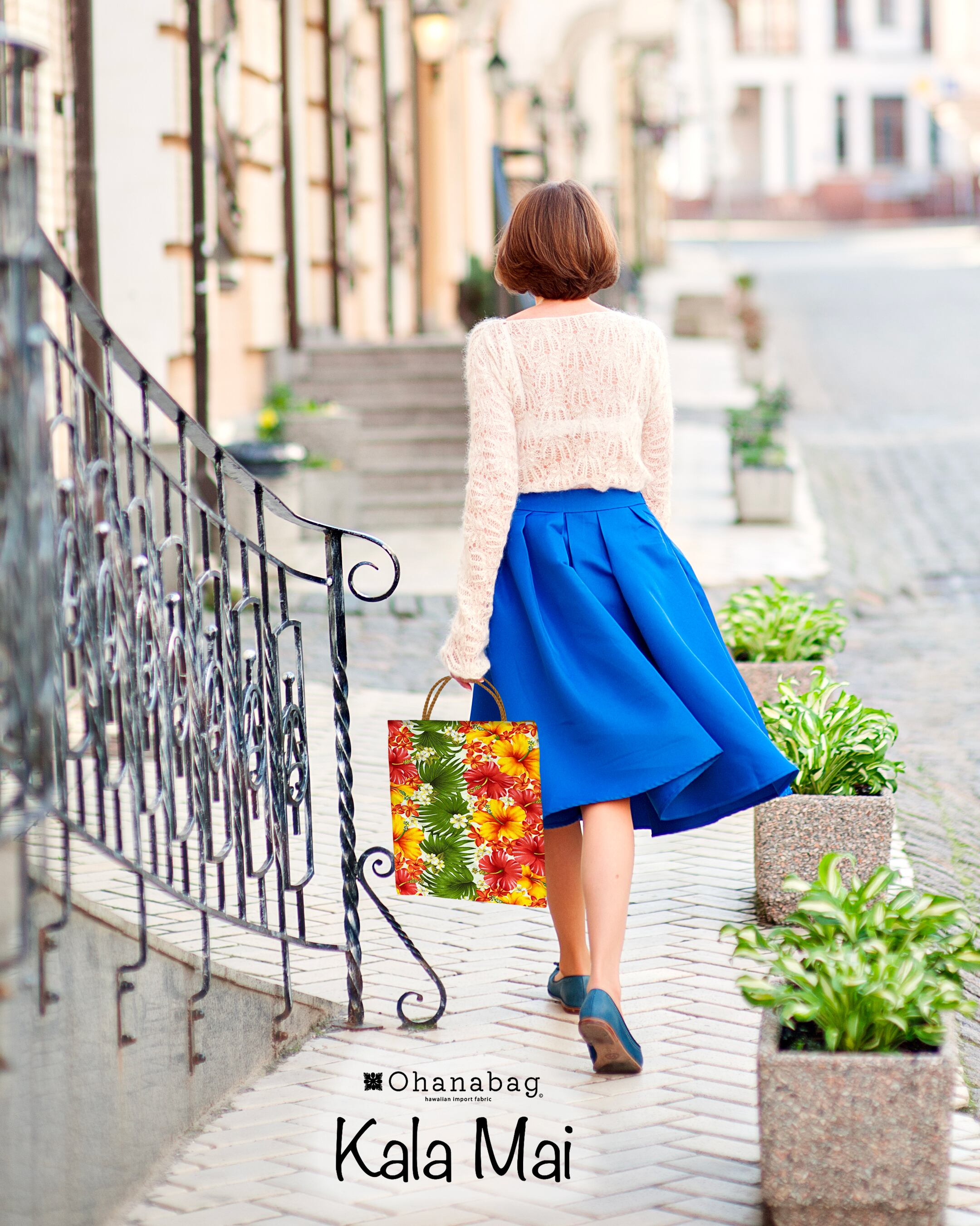 新発売のトート【Kalamai・ノヘア】Hawaiian_OhanaBag/Kalamai_012<ストラップなし>
