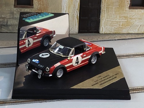 FIAT 124 ABARTH "WINNER ACROPOLIS RALLY - 1972" 1/43スケール ミニカー 【VITESSE】