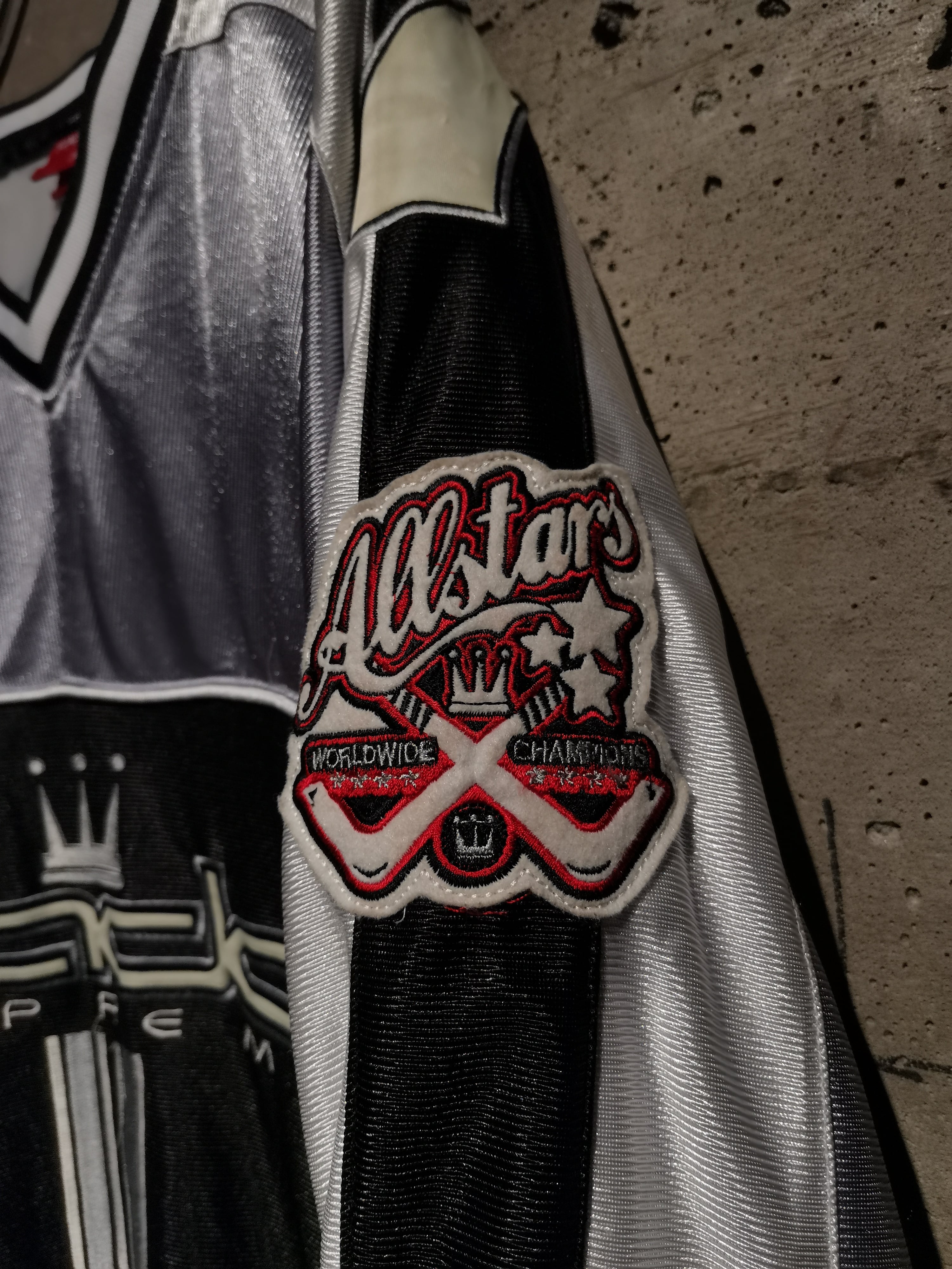 Caka】“dada SUPREME” Metallic Color Switched Vintage Loose Hockey