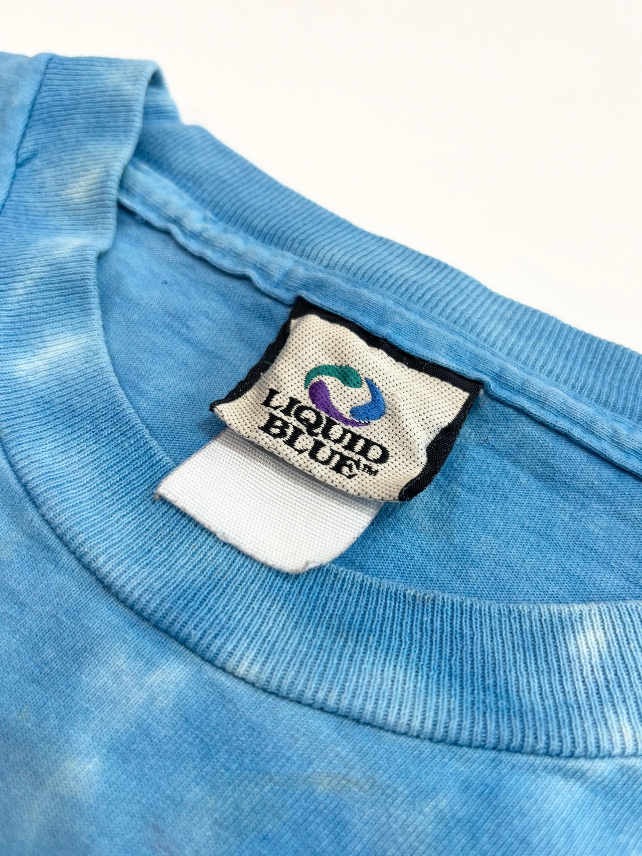00s GRATEFUL DEAD "LIQUID BLUE" Tie Dye Tee MADE IN USA Size M程