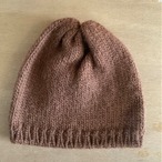 agne’s b Made in Italy brown knit hat