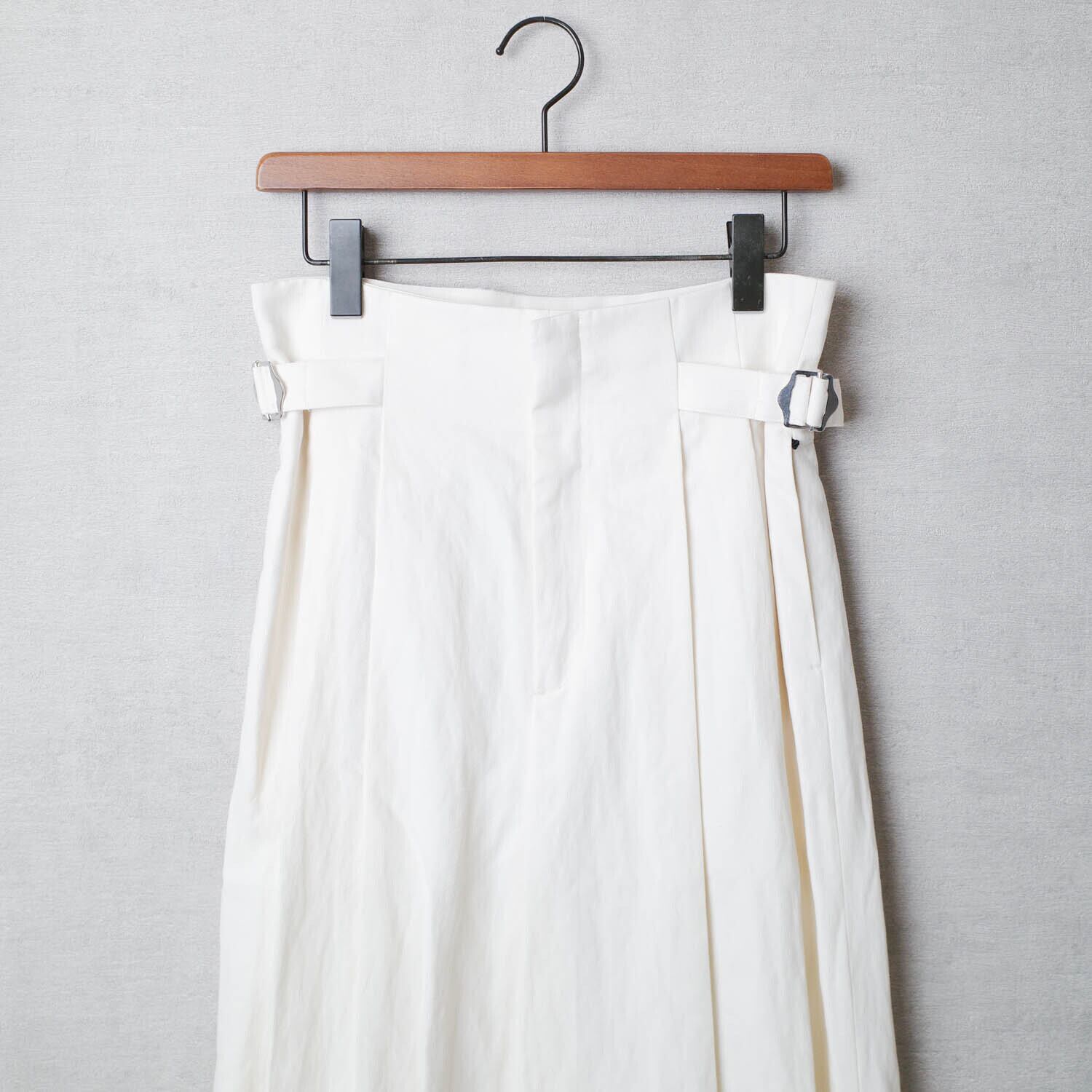 [NEW] LOEFF LINEN WIDE BELT PANTS