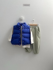 〖取寄〗韓国子供服 / 26winter / Digreen / ビビッドパディングベスト / キッズ / 冬服 *S~2XL*