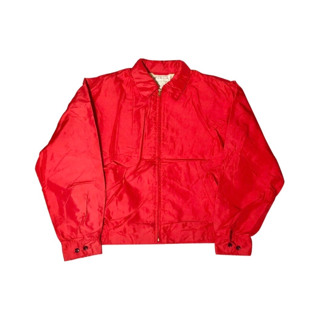 vintage 1950's McGREGOR red color “nylon anti-freeze” | NOIR ONLINE