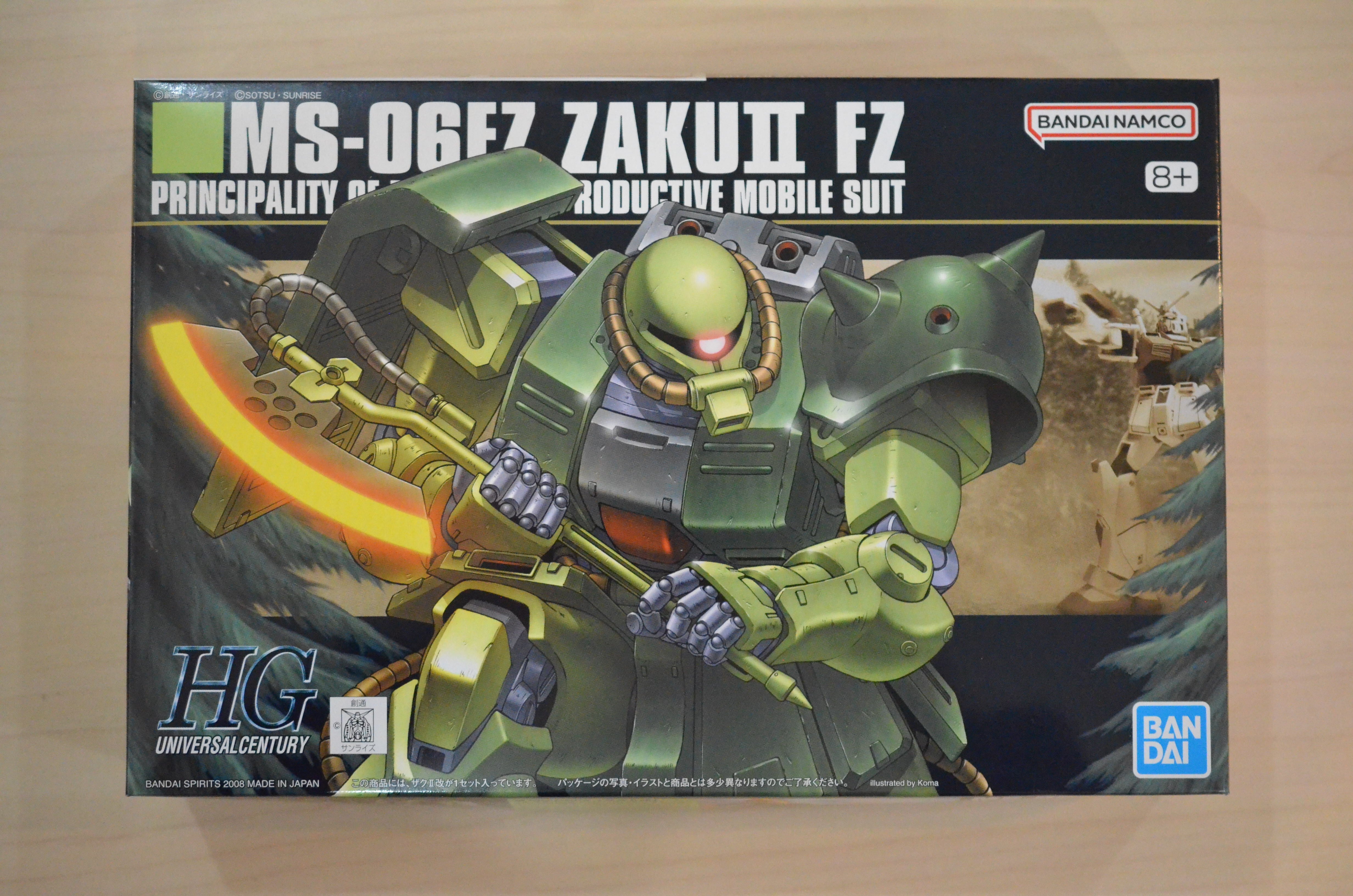 HGUC 087 1/144 MS-06Fz ザクII改 | 藤居きもの染色研究所 プラモデル