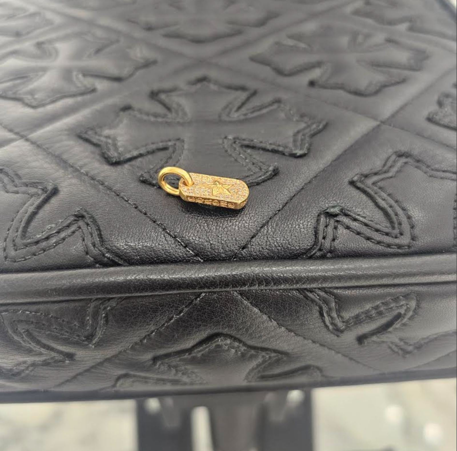 CHROME HEARTS クロムハーツ ドッグタグ タイニースター パヴェ