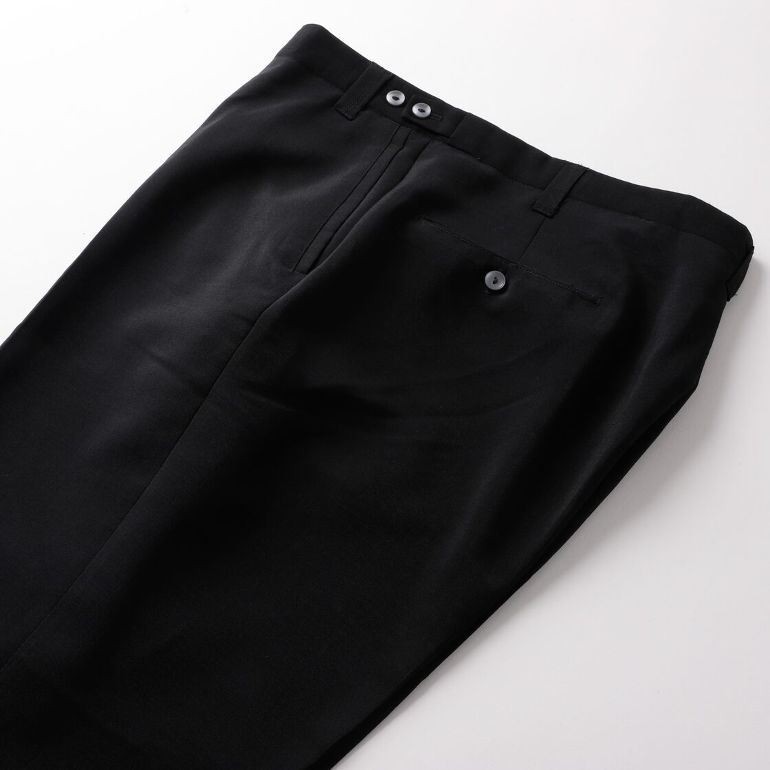 極美品】50s special vintage pants wool mohair trousers Black Made 