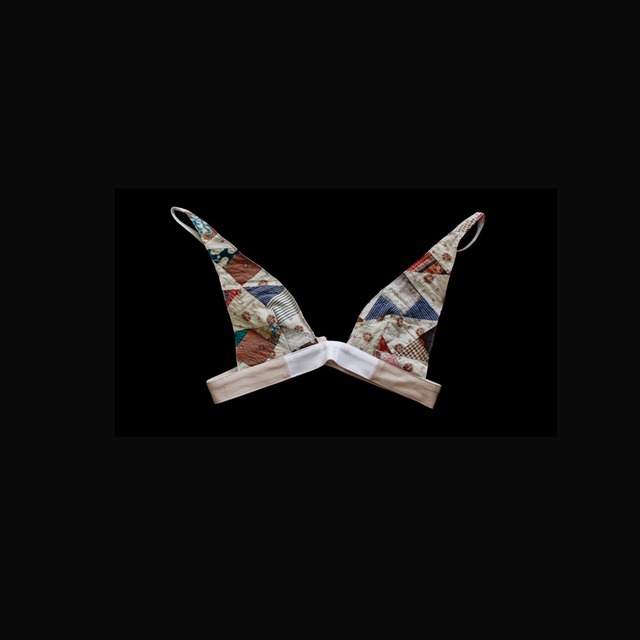 Re; project / 【Bra Bustier meets  Denim】1890s Yankee Puzzle Quilted / US