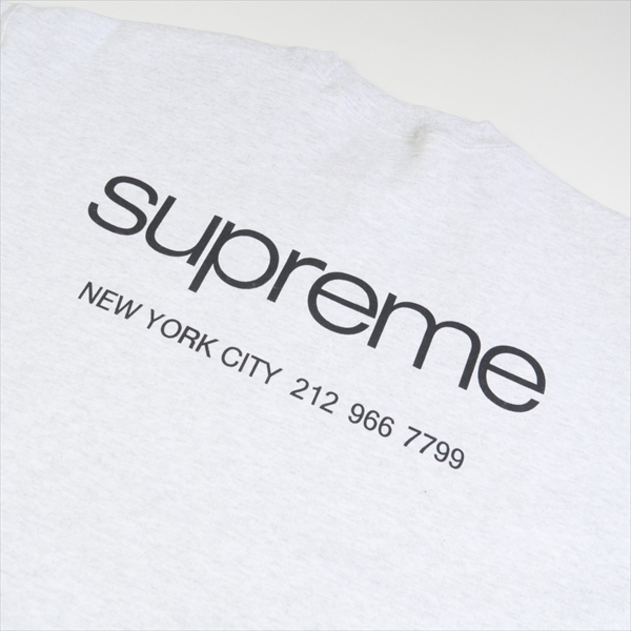 Size【XL】 SUPREME シュプリーム 23AW NYC Crewneck Ash Grey クルー 