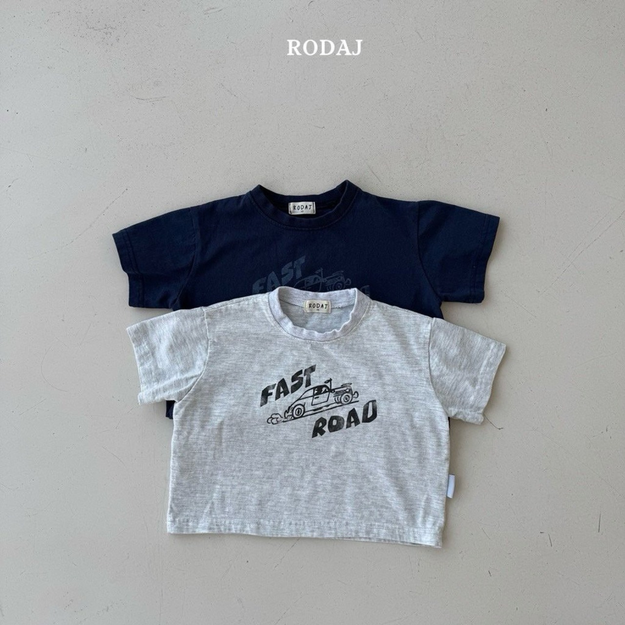 【roda J】FAST ROAD Tシャツ メランジ 80~100cm - 9