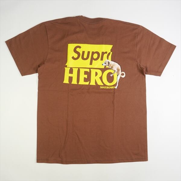 Supreme / ANTIHERO Curbs Tee brown M