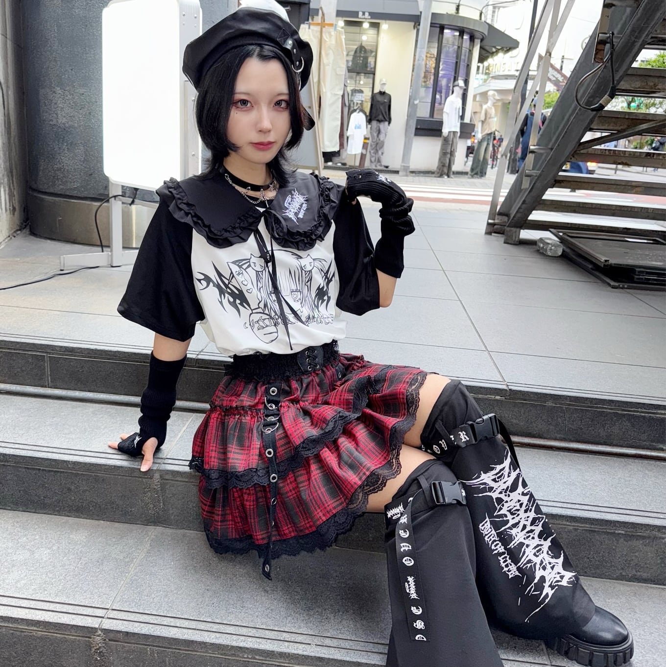 GIRLラグランTシャツ | VOLCAN&APHRODITE