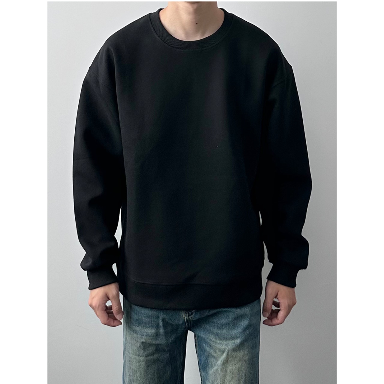 ラウンドネック ロングスリーブTシャツ af0092