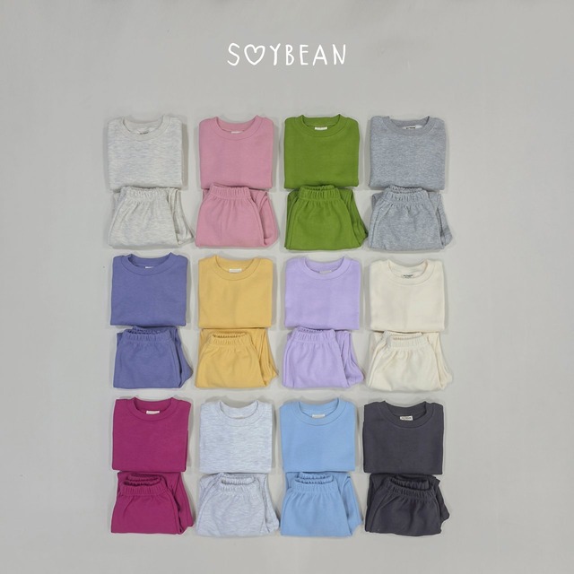 【取寄】soybean｜autumn lollipop top-bottom set｜オータムロリポップ上下セット｜XS-JL｜kids&jr｜26 autumn