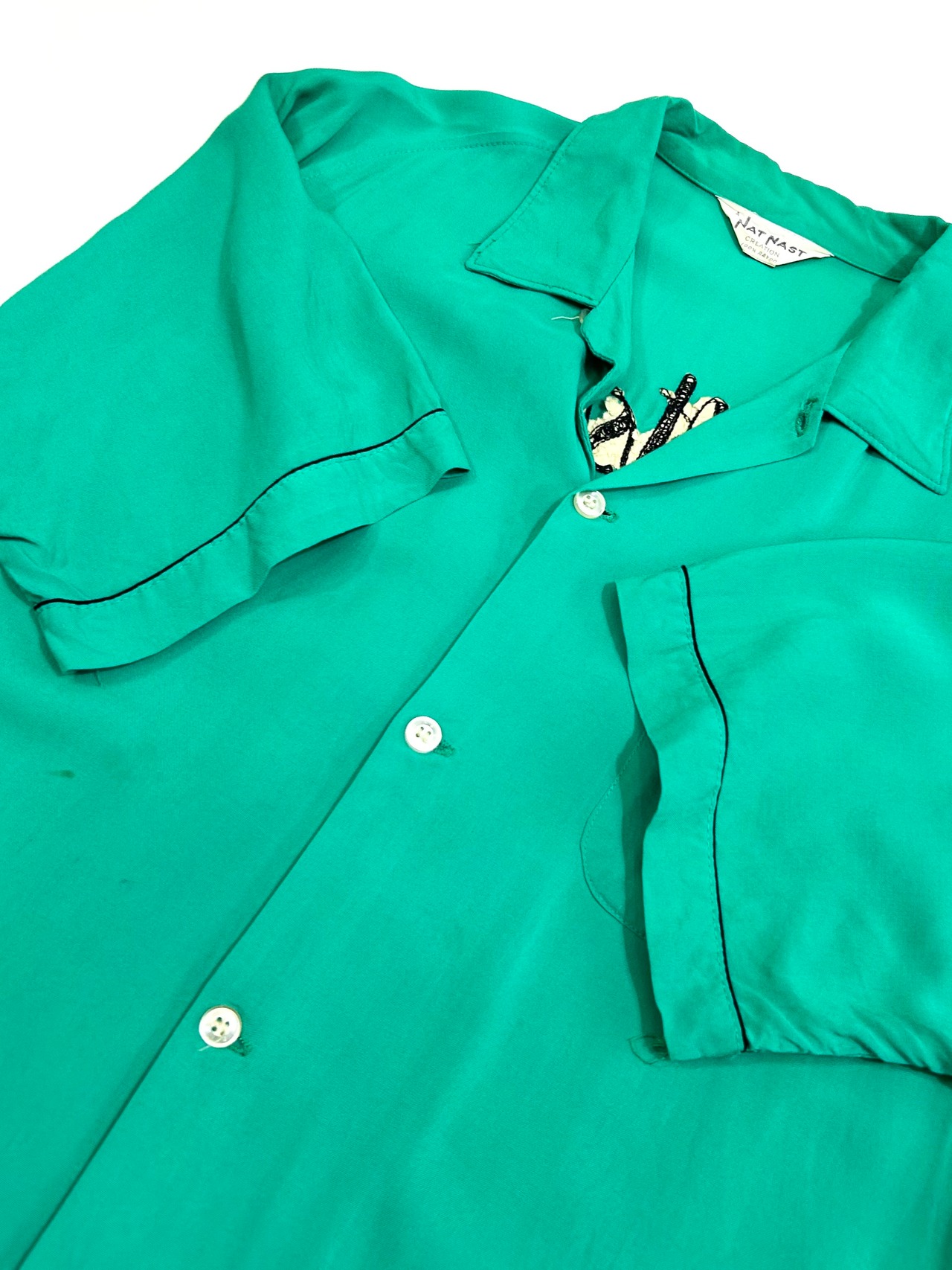 60s NAT NAST BORING SHIRT Size L